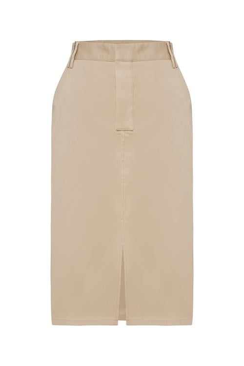 ÖNÜ YIRTMAÇLI MİDİ KALEM ETEK