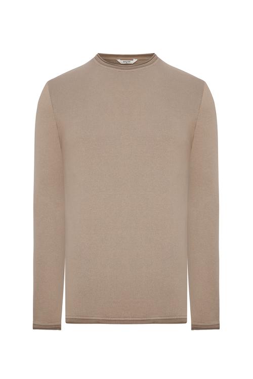  BİSİKLET YAKA UZUN KOLLU KAZAK