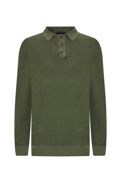  POLO YAKA TRİKO KAZAK