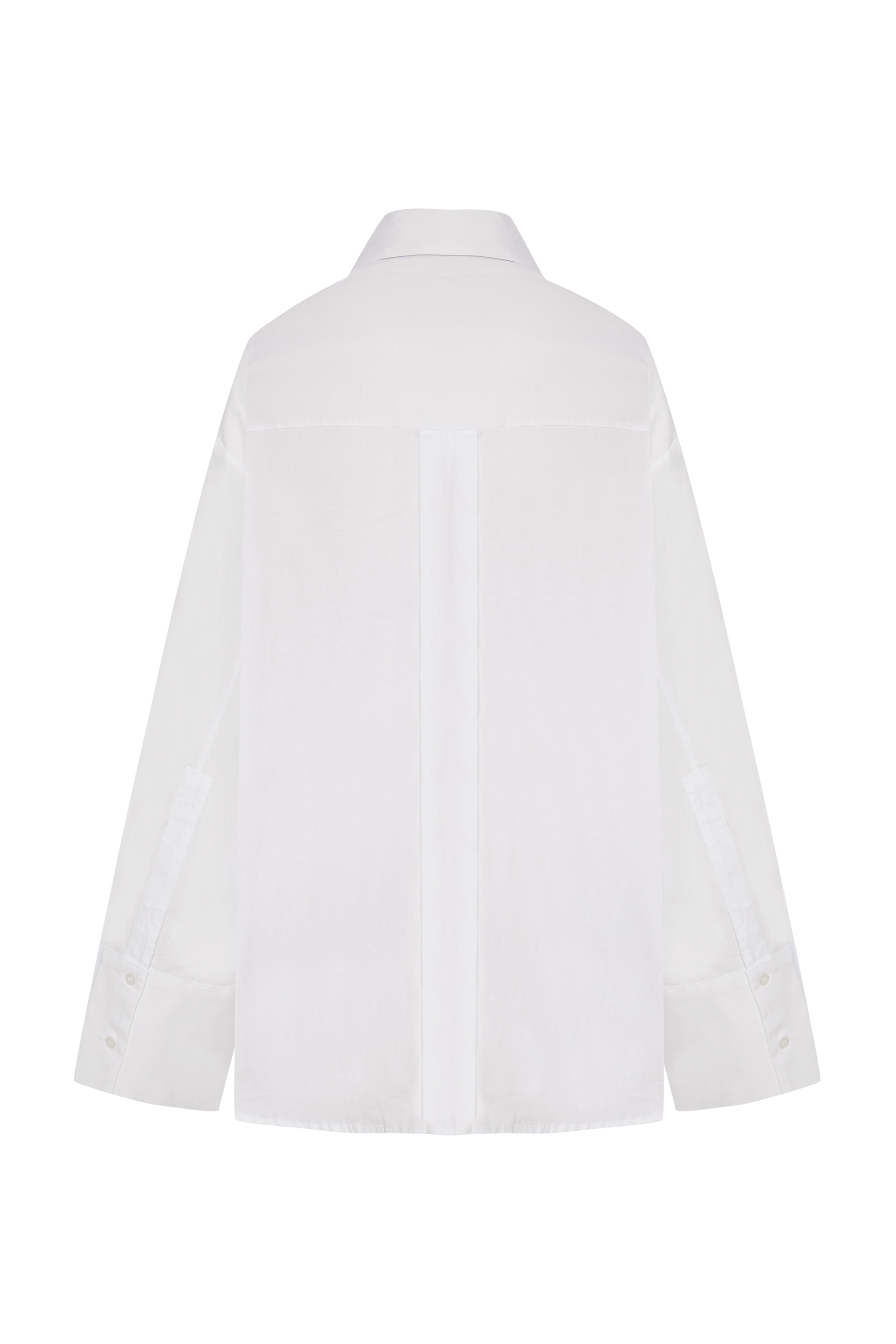 TEK CEPLİ OVERSIZE UZUN KOLLU GÖMLEK