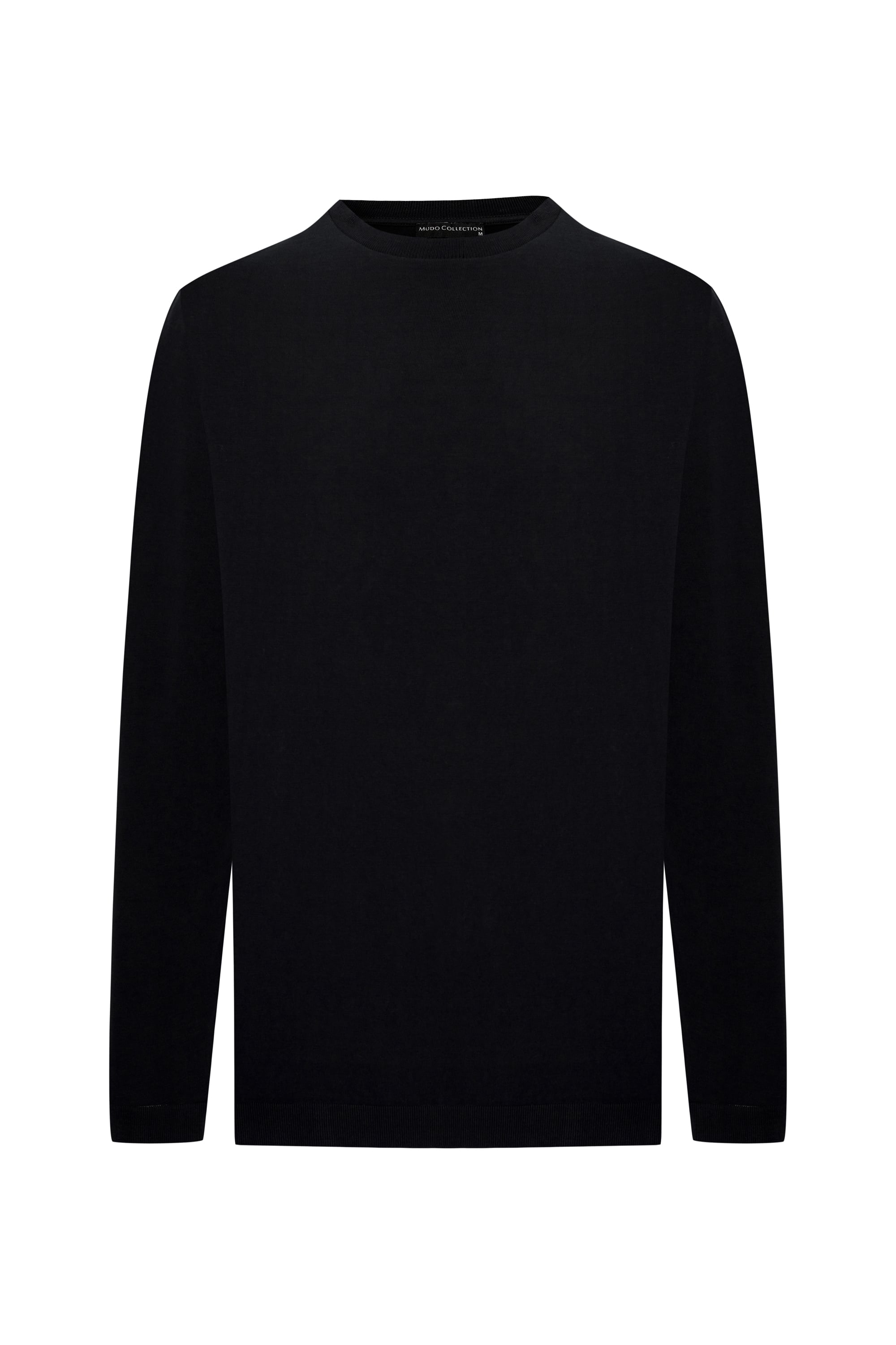 REGULAR FIT BİSİKLET YAKA KAZAK