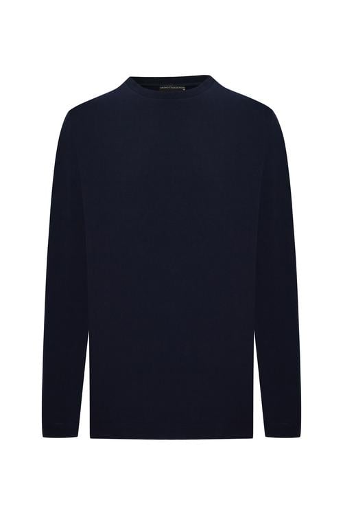  REGULAR FIT BİSİKLET YAKA KAZAK