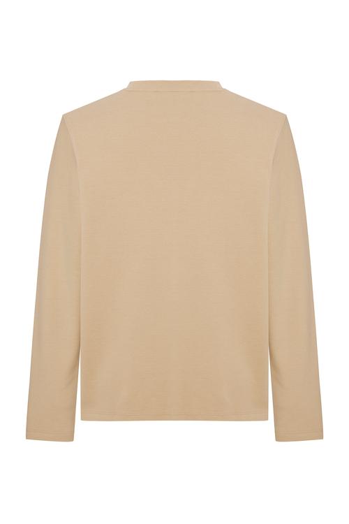  NERVÜR DİKİŞLİ BİSİKLET YAKA SWEATSHIRT