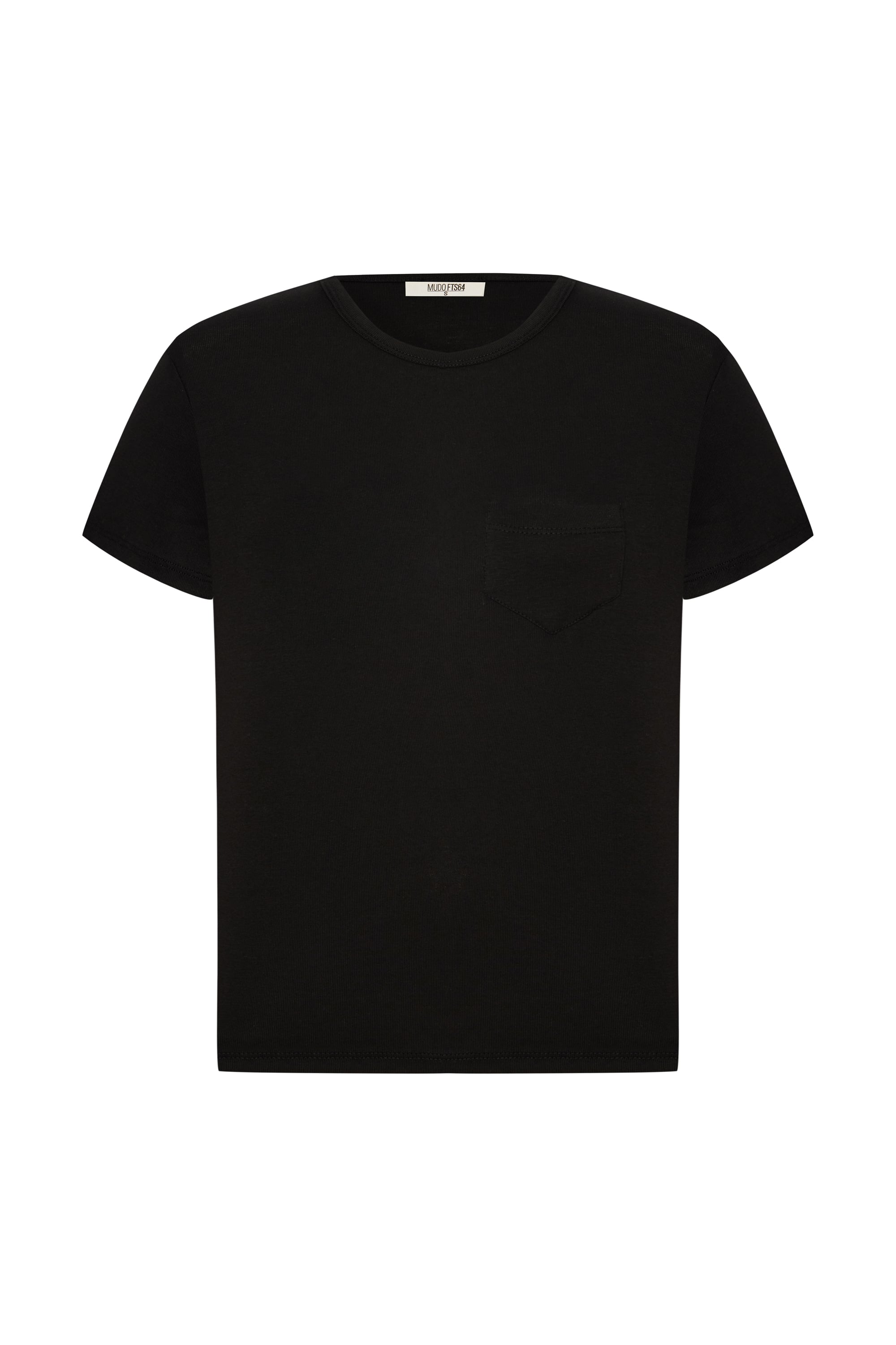 BİSİKLET YAKA CEPLİ T-SHIRT