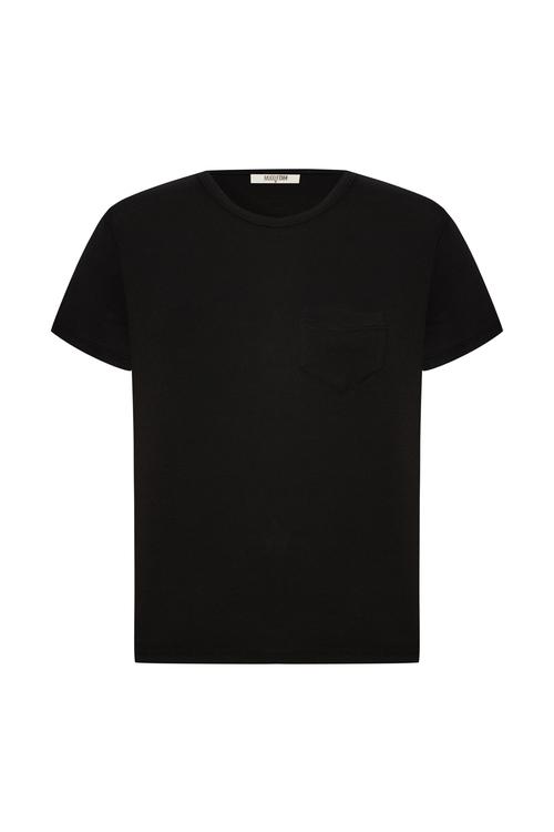  BİSİKLET YAKA CEPLİ T-SHIRT