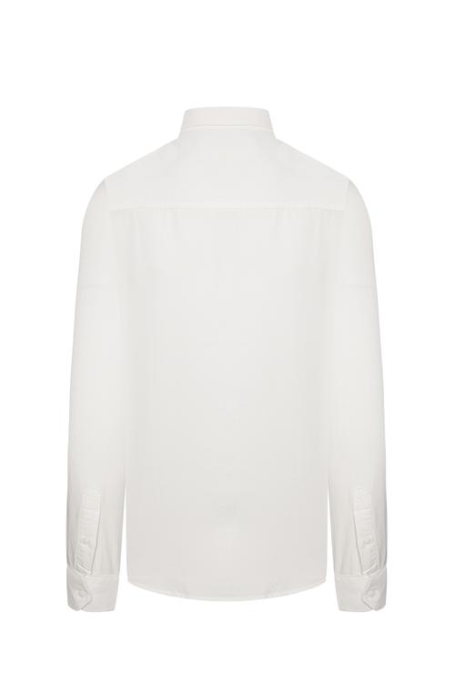 REGULAR FIT TEK CEPLİ UZUN KOLLU GÖMLEK