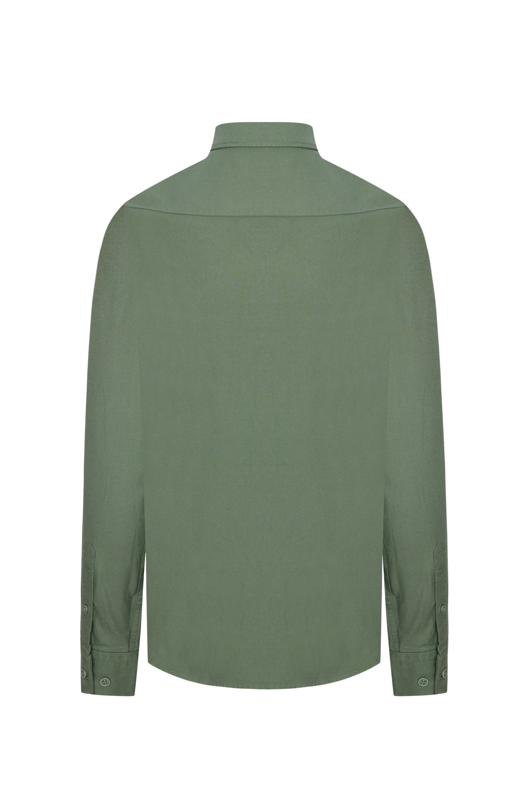 REGULAR FIT TEK CEPLİ UZUN KOLLU GÖMLEK