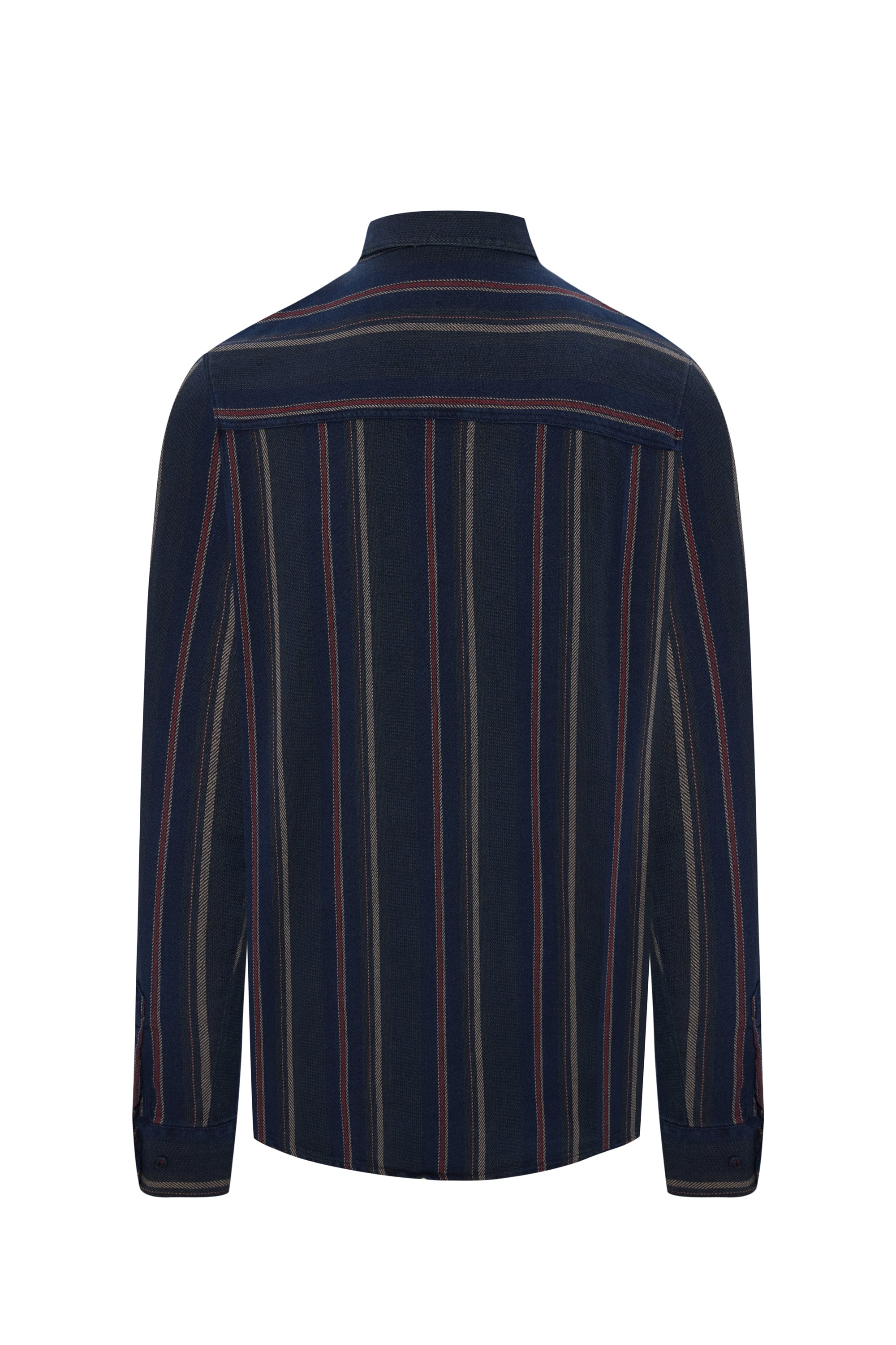 ÇİZGİLİ REGULAR FIT UZUN KOLLU GÖMLEK