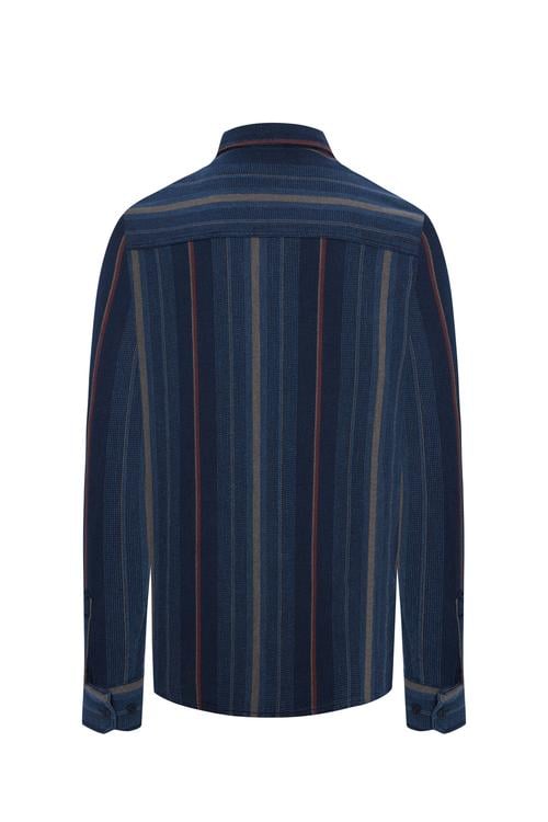  ÇİZGİLİ REGULAR FIT UZUN KOLLU GÖMLEK