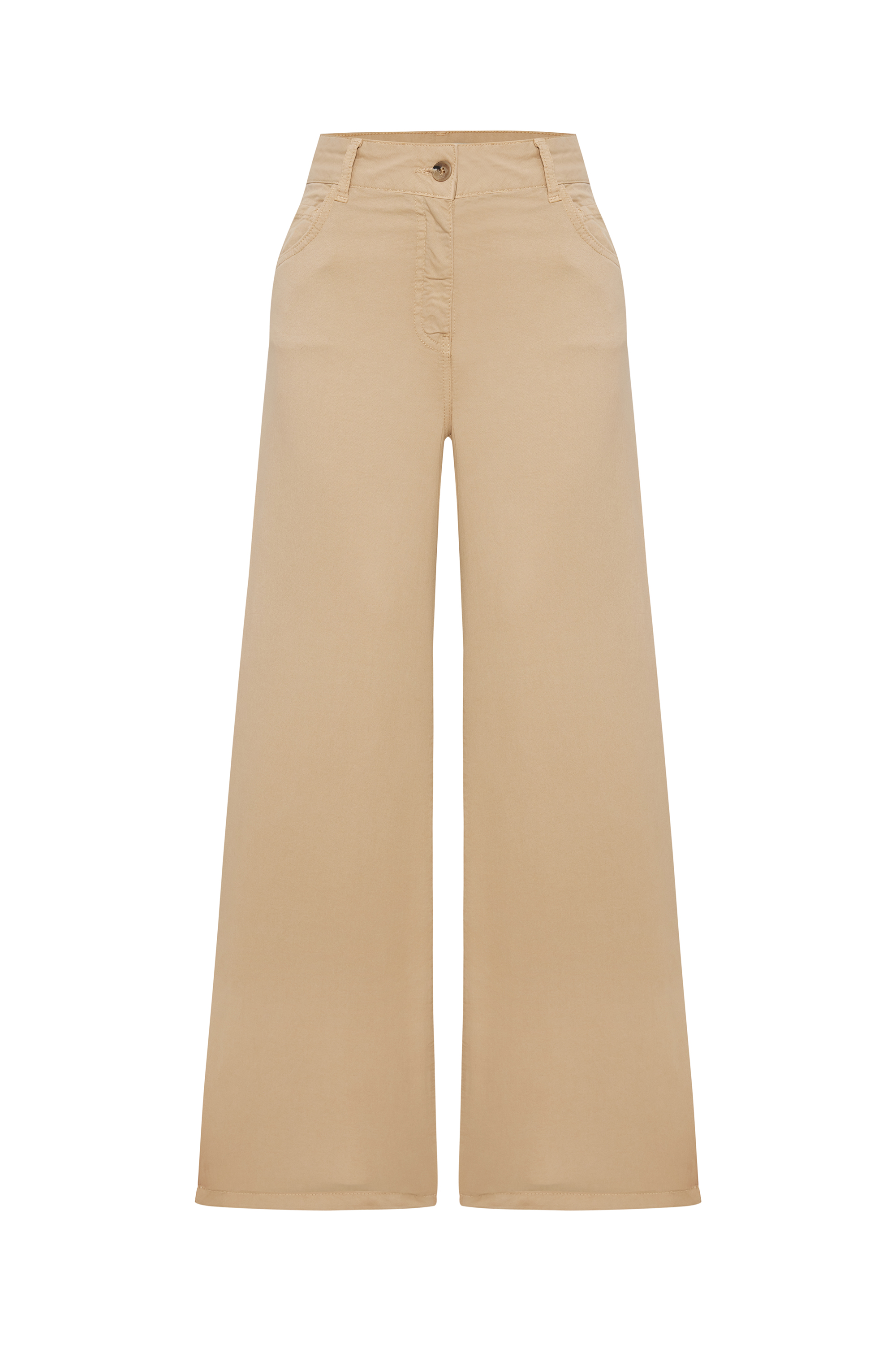 WIDE LEG CHINO PANTOLON