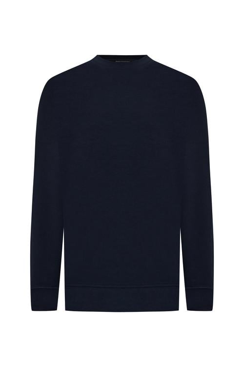 BİSİKLET YAKA MODAL KARIŞIMLI SWEATSHIRT