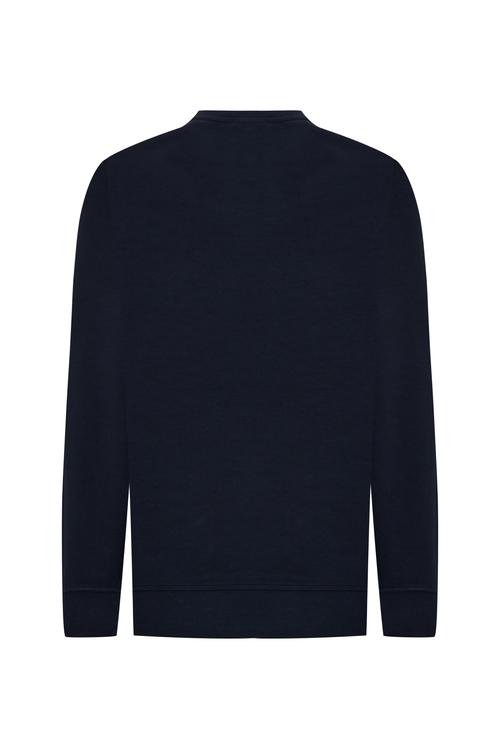 BİSİKLET YAKA MODAL KARIŞIMLI SWEATSHIRT