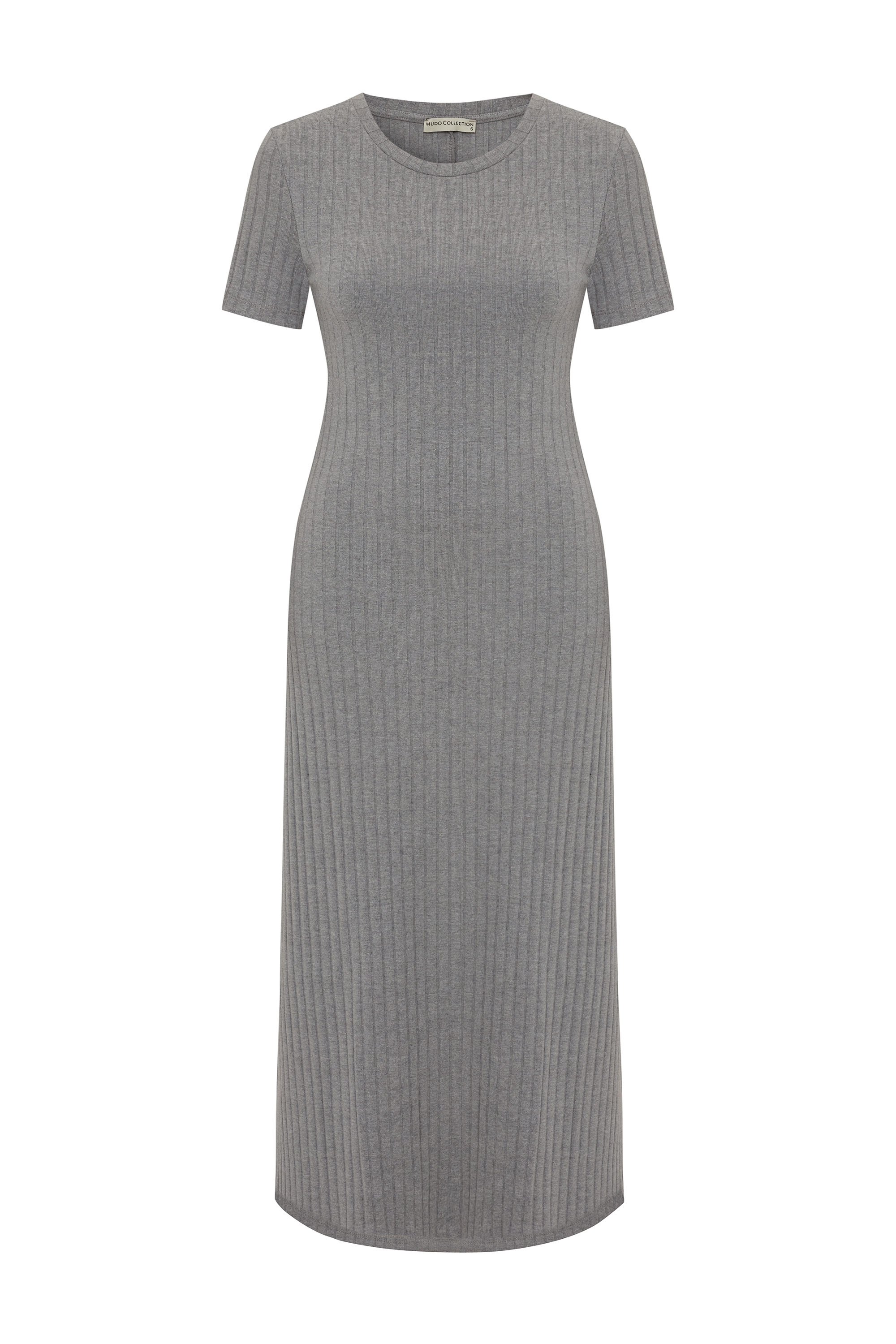 A FORM KISA KOLLU UZUN ELBİSE