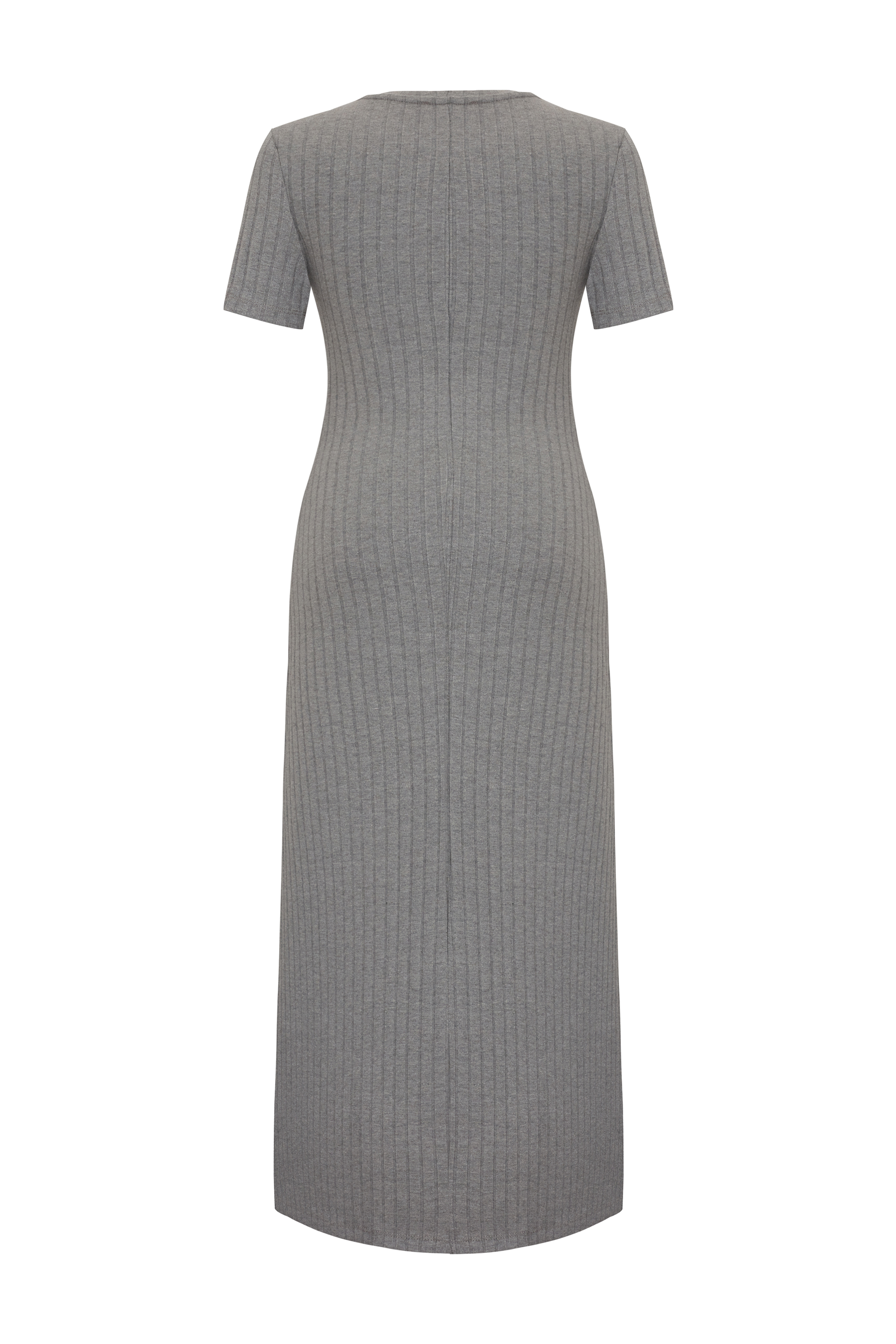 A FORM KISA KOLLU UZUN ELBİSE