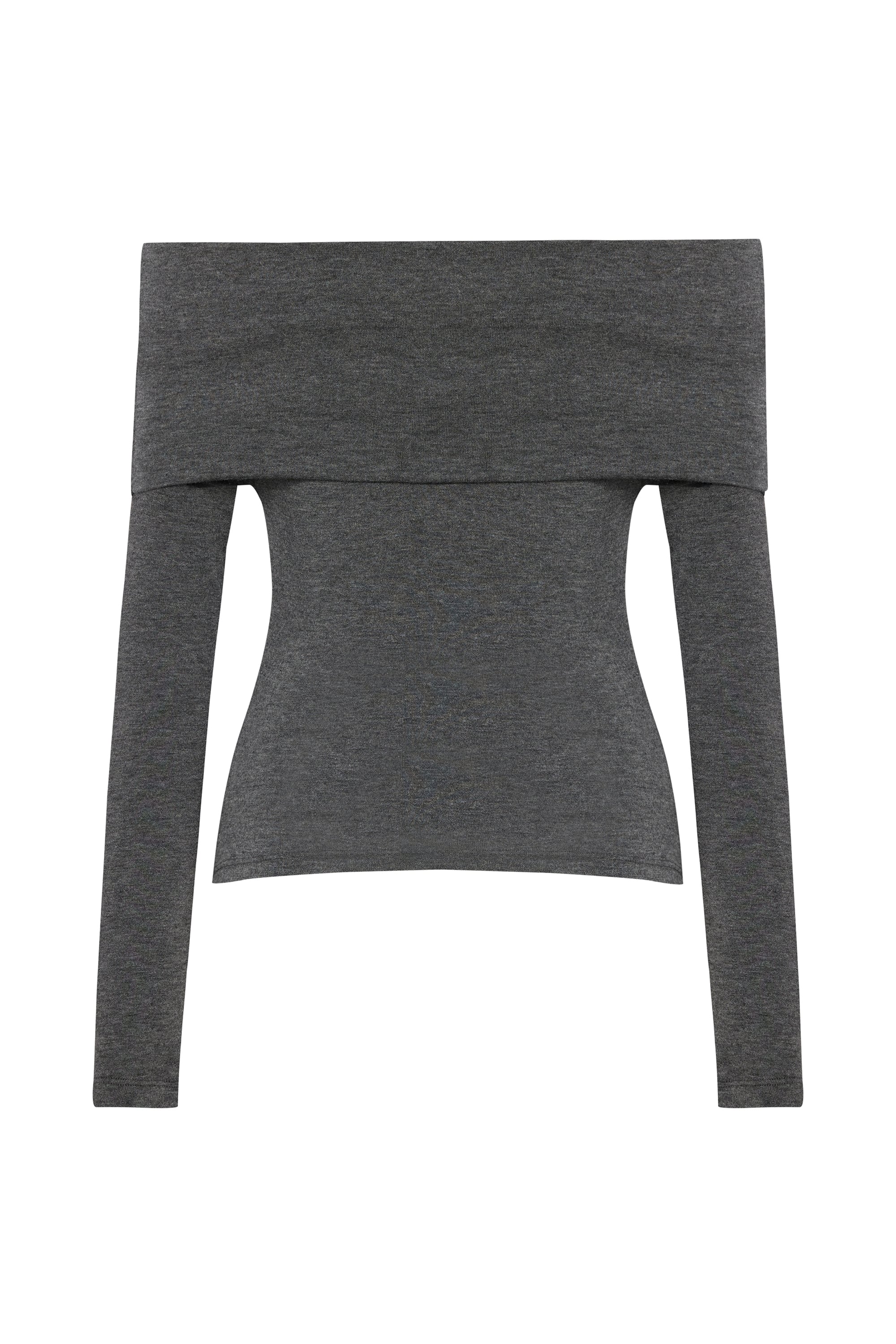 KAYIK YAKA UZUN KOLLU BLUZ