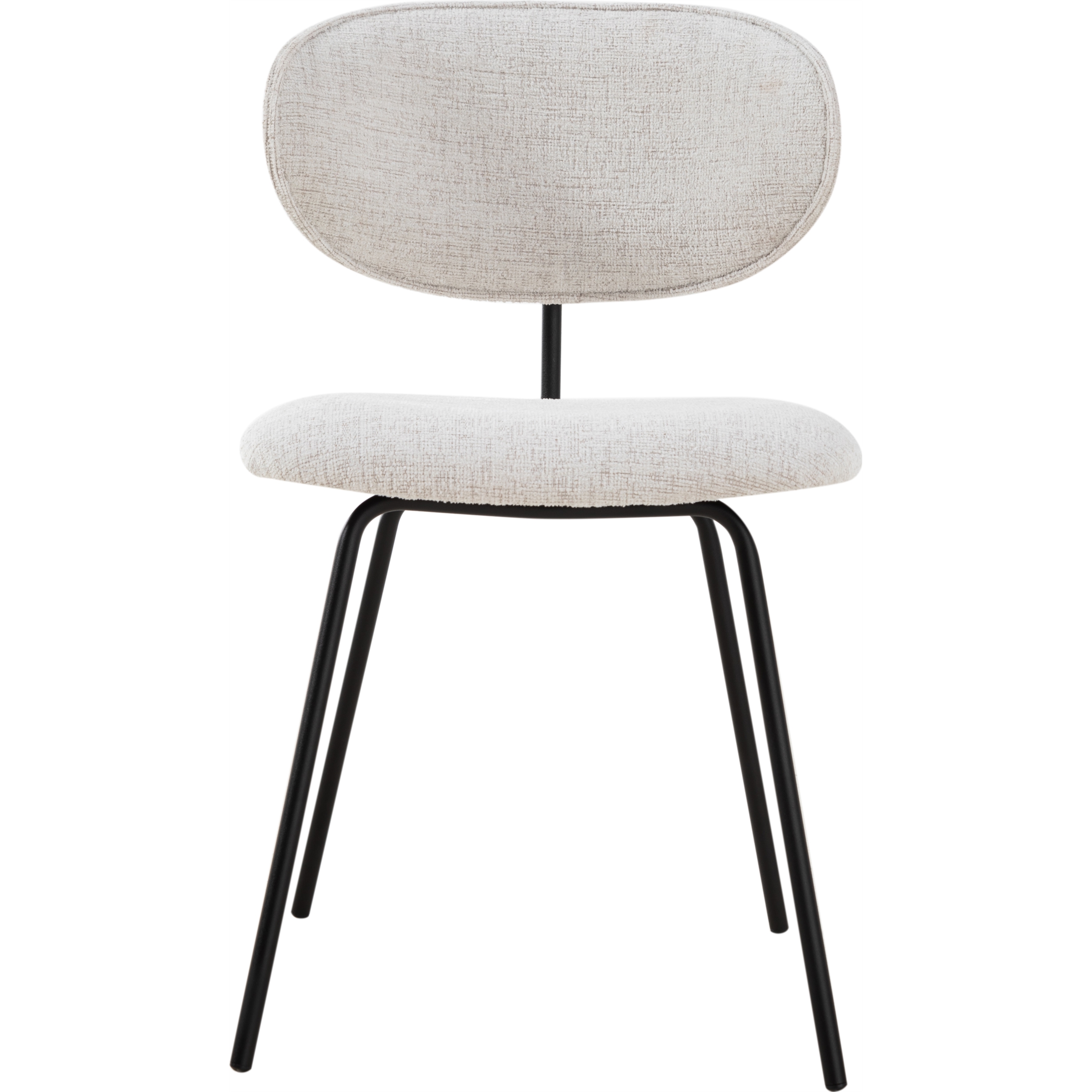 AROZ SANDALYE BEJ SİYAH AYAK