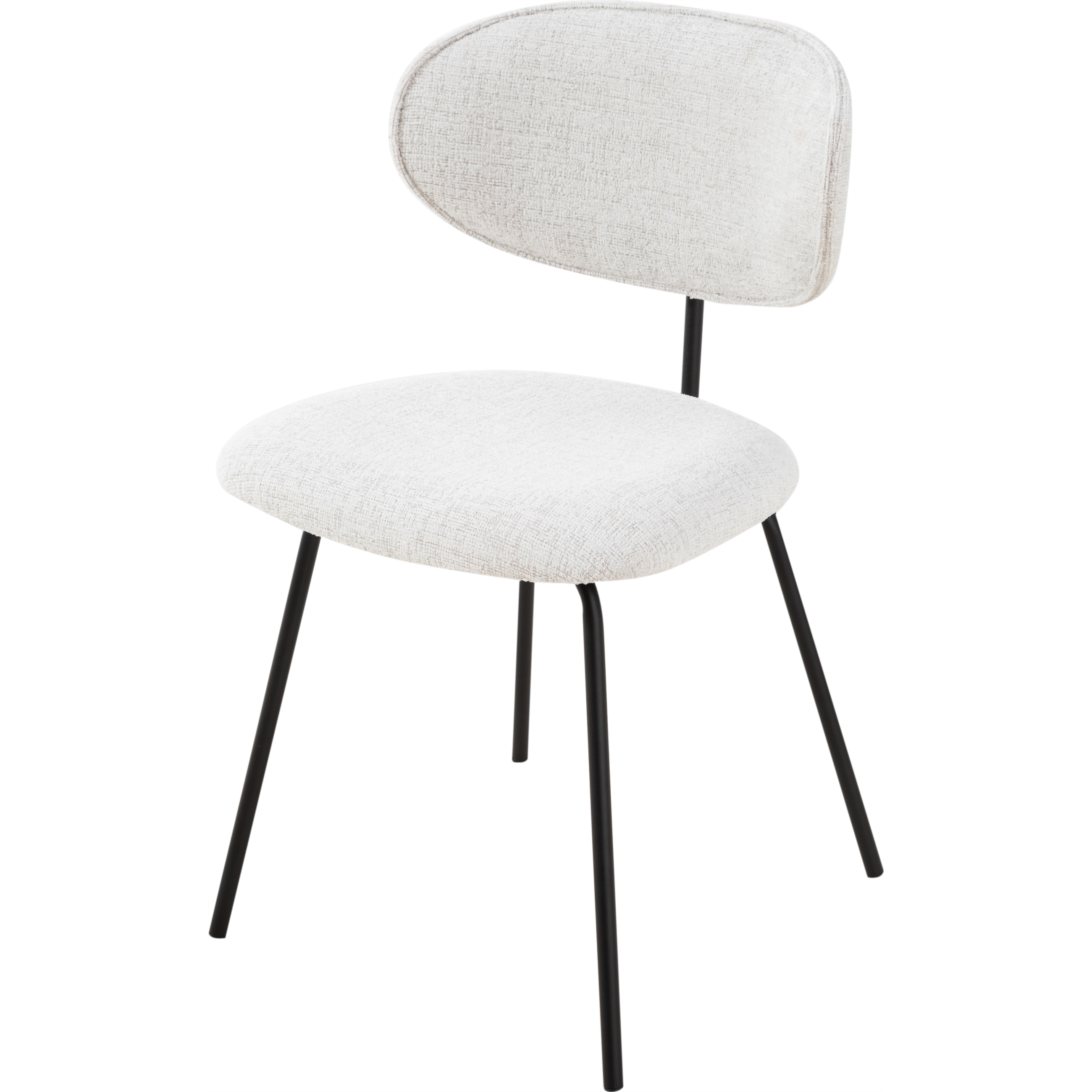 AROZ SANDALYE BEJ SİYAH AYAK