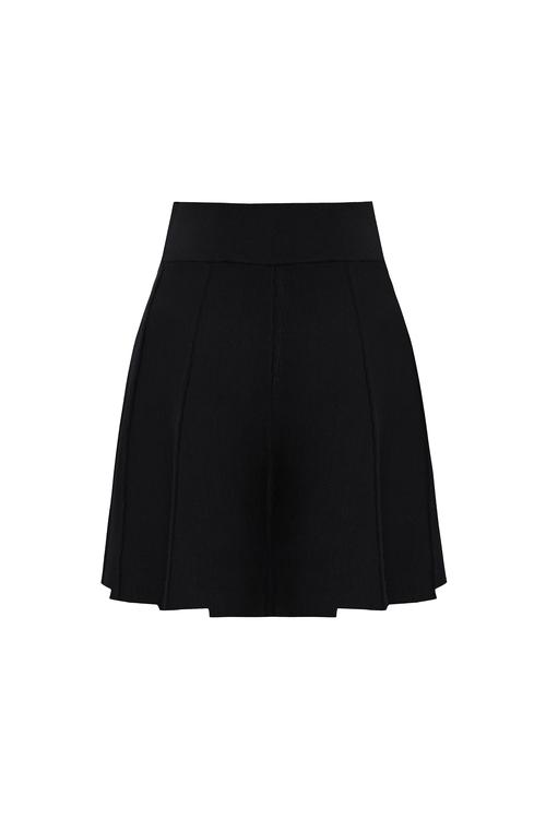  PİLELİ BELİ LASTİKLİ ETEK