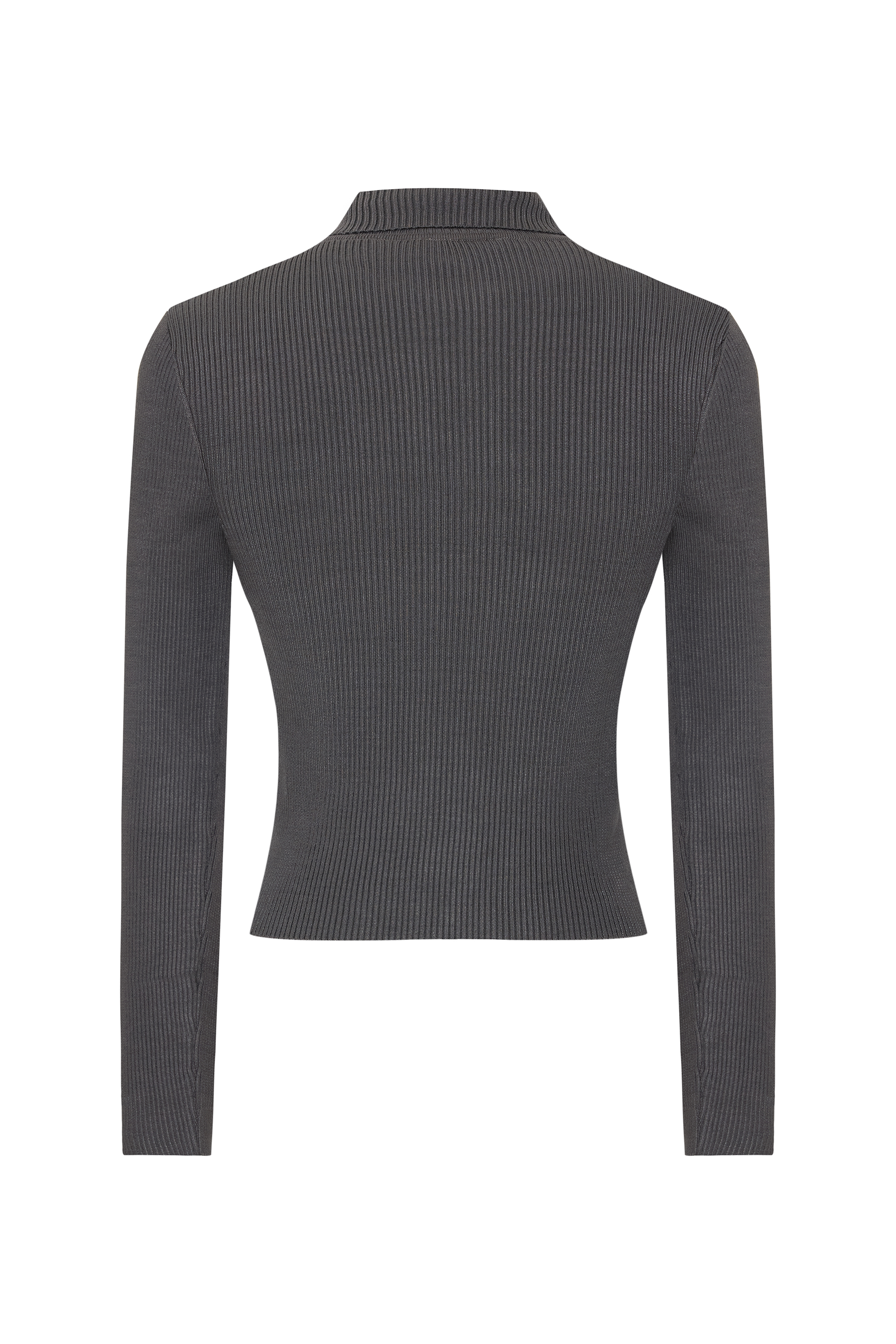 POLO YAKA FERMUARLI TRİKO HIRKA