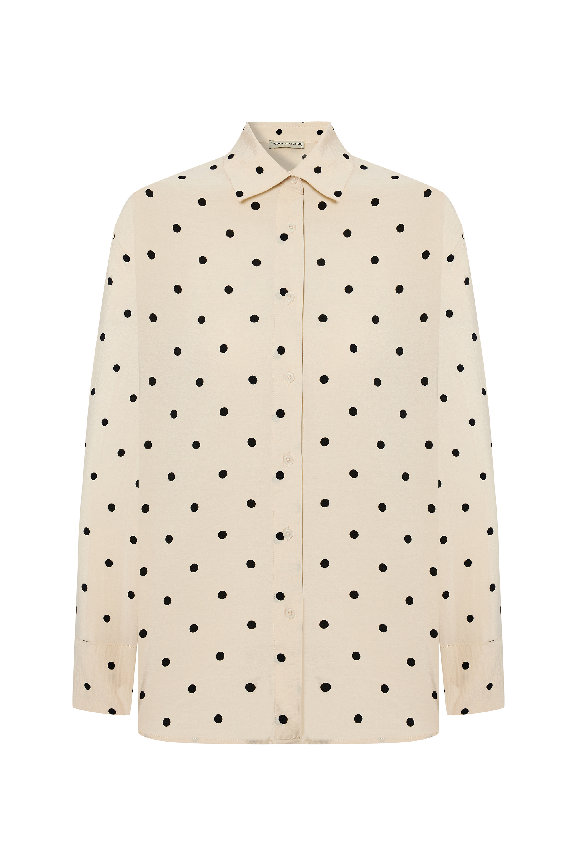 PUANTİYELİ REGULAR FIT CASUAL GÖMLEK