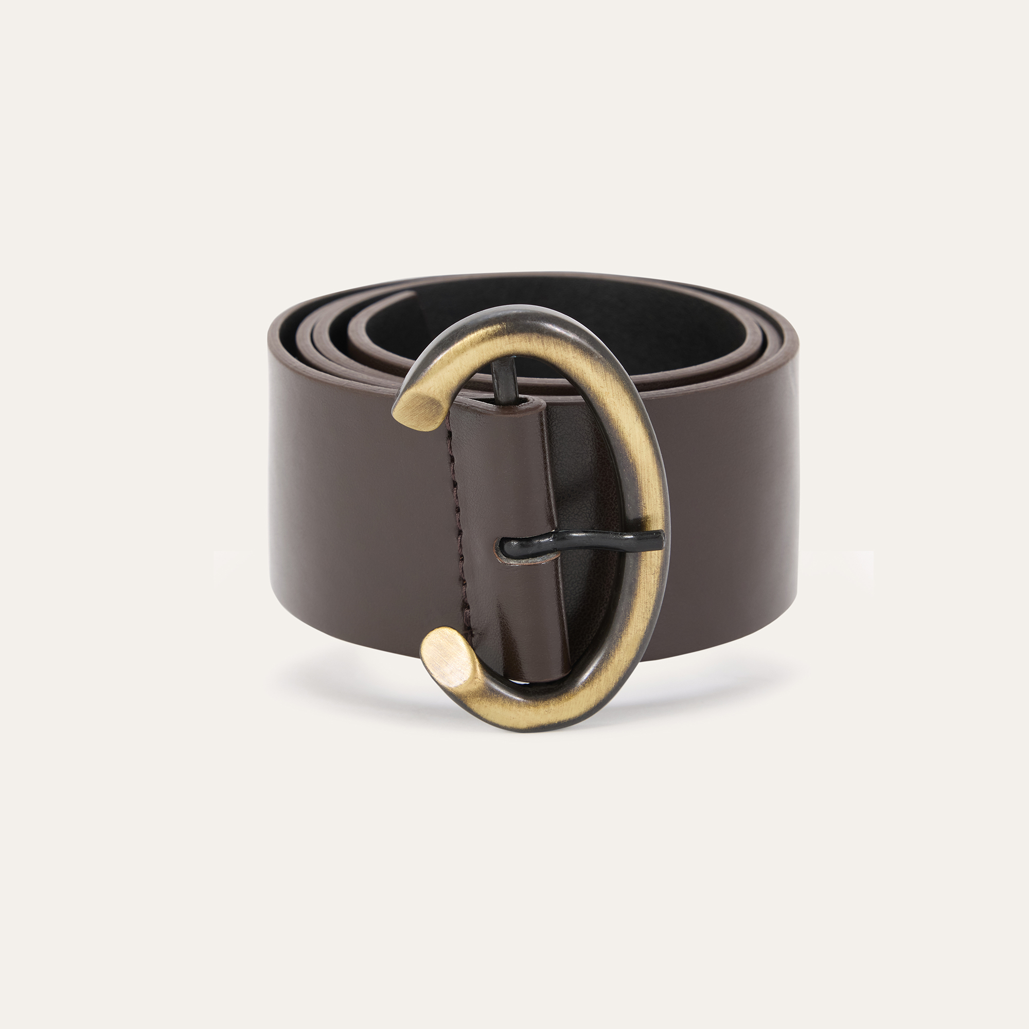 DERİ GÖRÜNÜMLÜ VINTAGE TOKALI KEMER