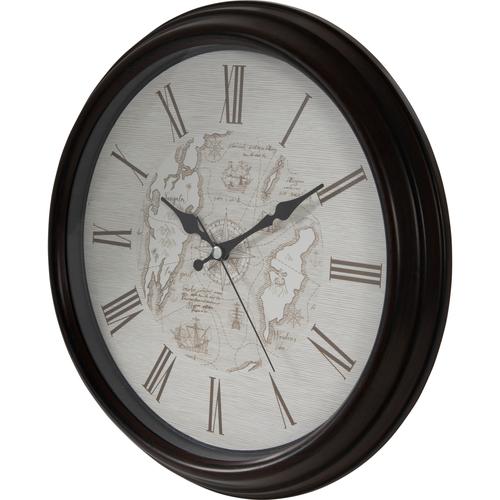  PIHA DUVAR SAATİ KAHVERENGİ 33CM