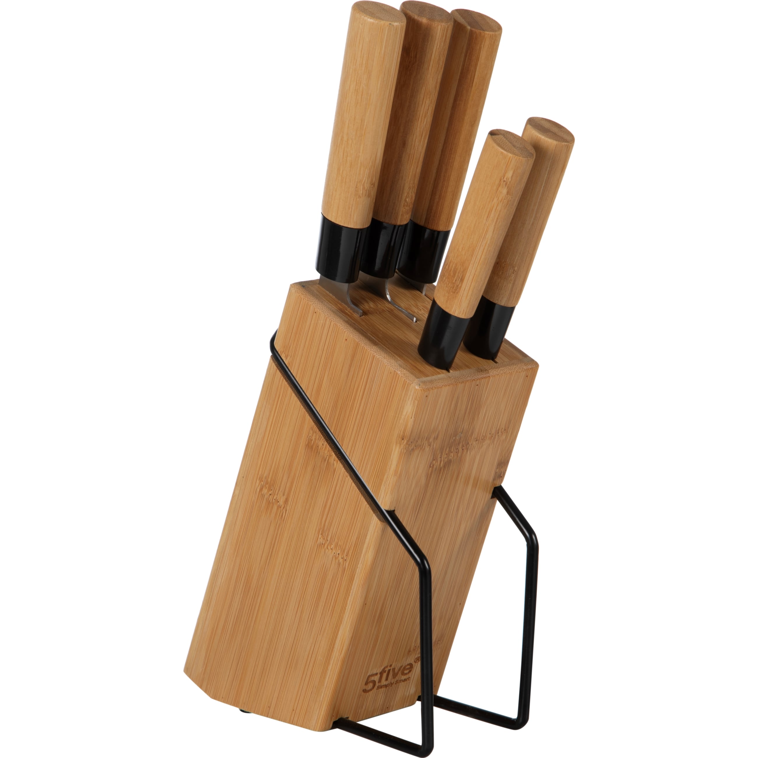 BAMBU STANDLI 5 PARÇA BIÇAK SETİ