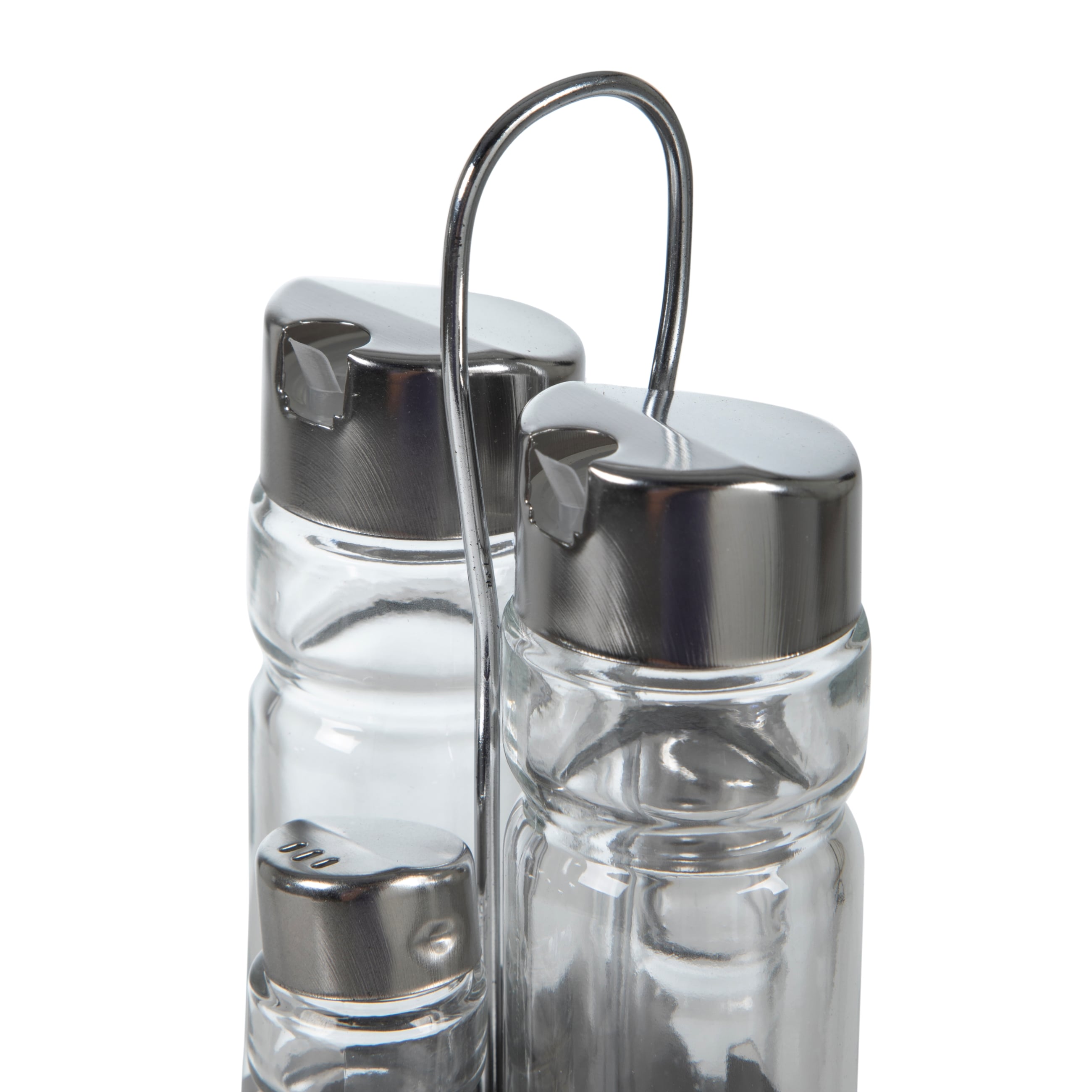 METAL YAĞLIK & TUZLUK SETİ  4 PARÇA