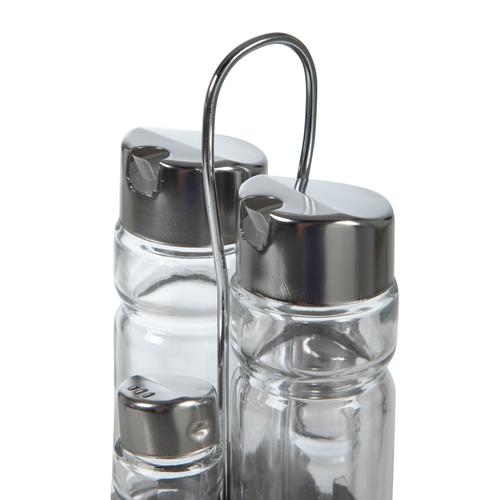  METAL YAĞLIK & TUZLUK SETİ  4 PARÇA