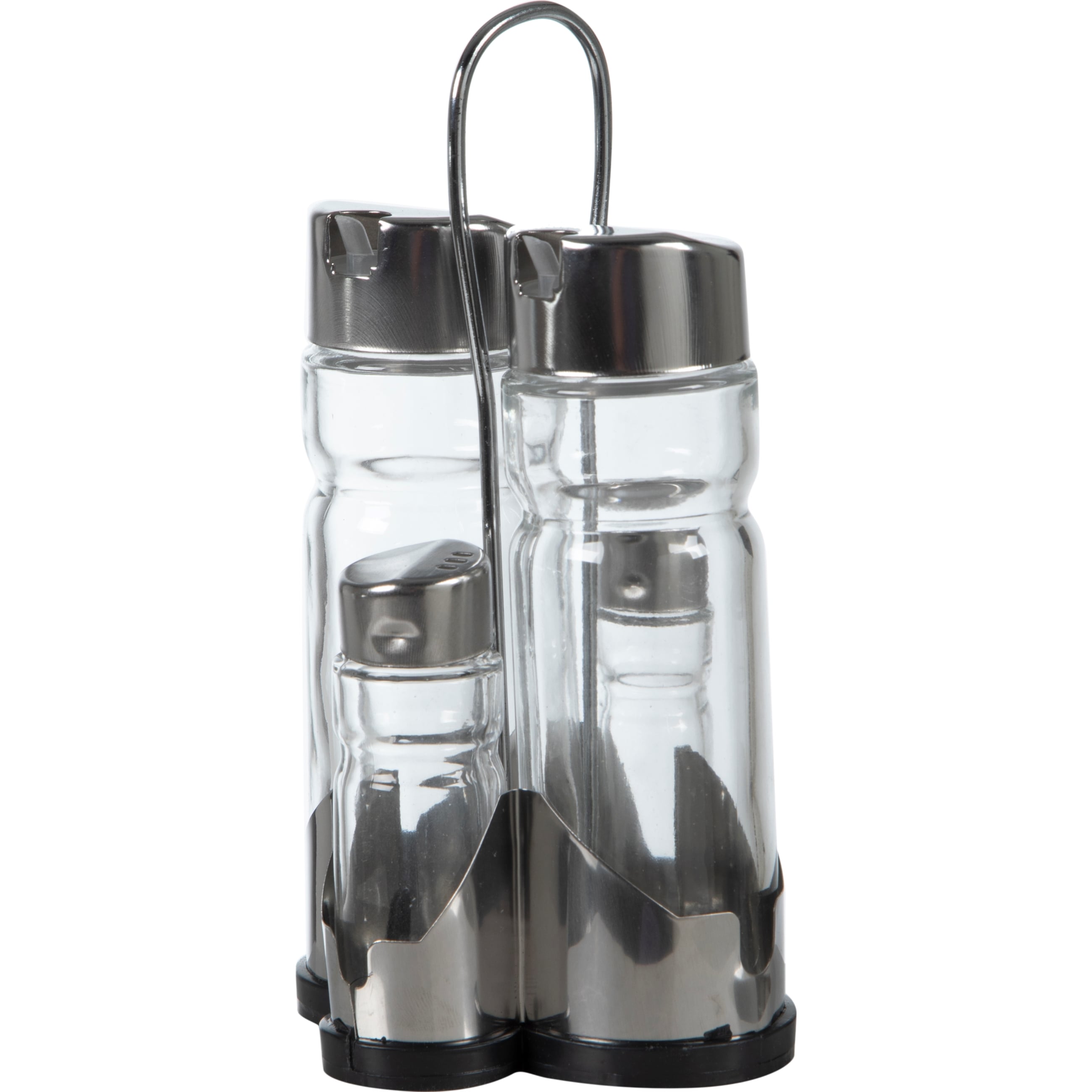 METAL YAĞLIK & TUZLUK SETİ  4 PARÇA