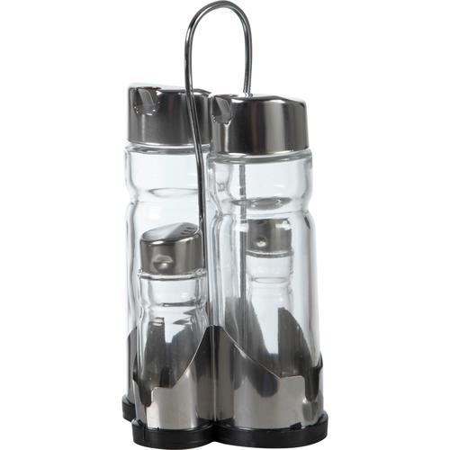  METAL YAĞLIK & TUZLUK SETİ  4 PARÇA