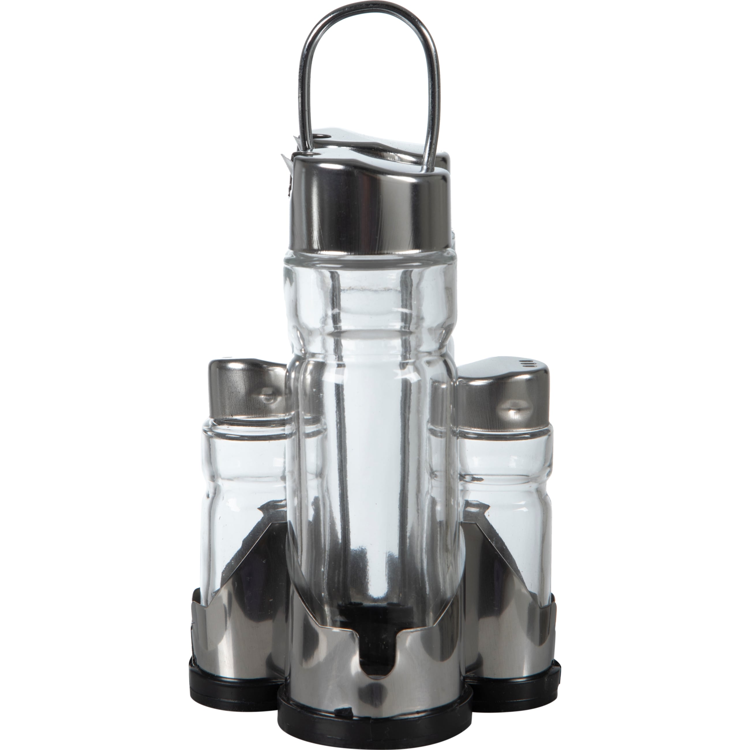 METAL YAĞLIK & TUZLUK SETİ  4 PARÇA