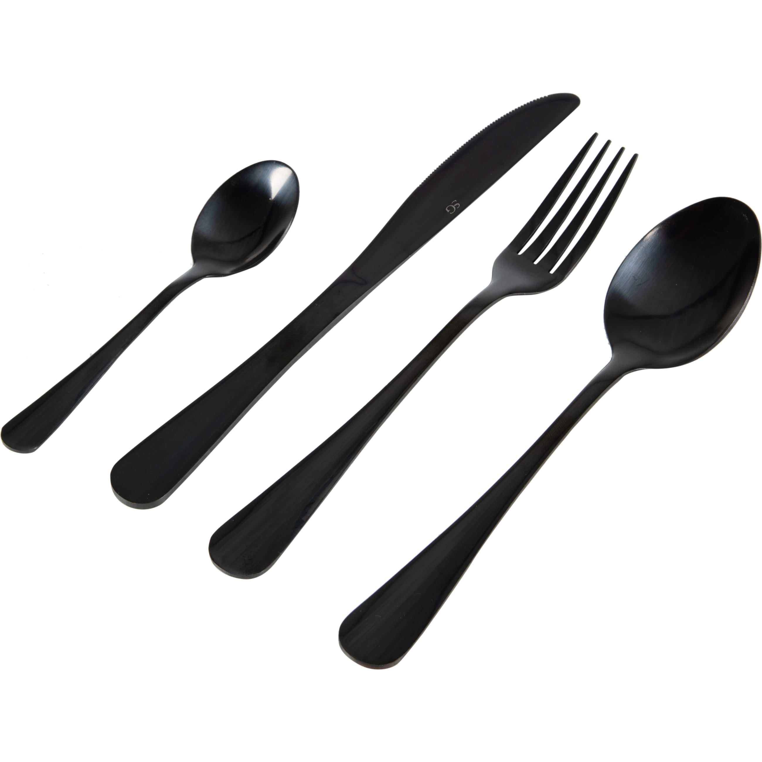 BLACK KAŞIK ÇATAL BIÇAK SETİ & KAŞIKLIK 24 PARÇA