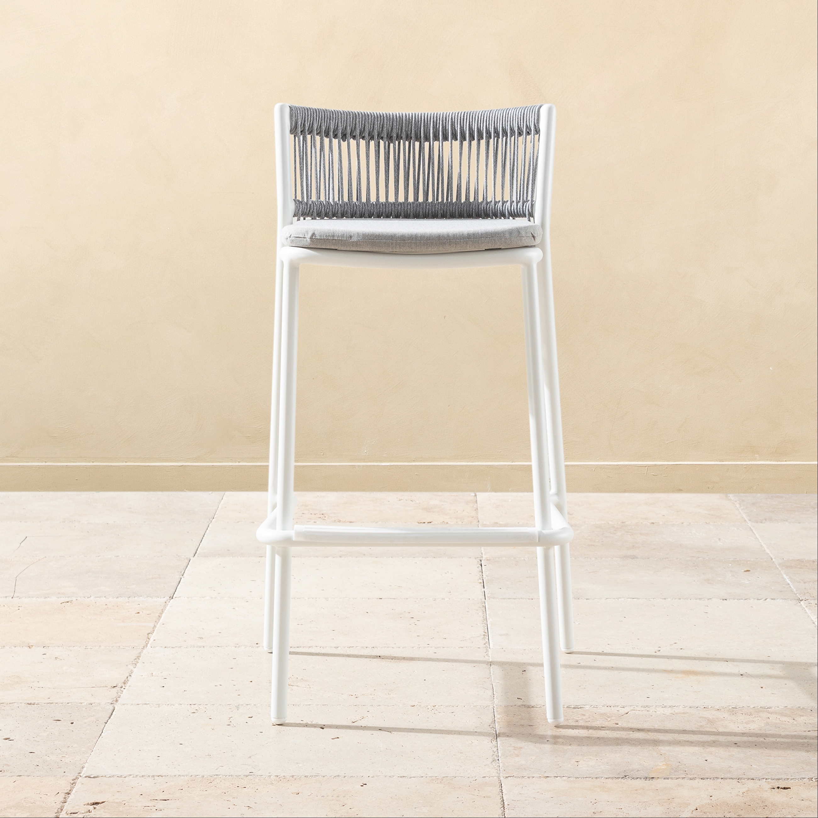 YORKTON BAR SANDALYESI BEYAZ