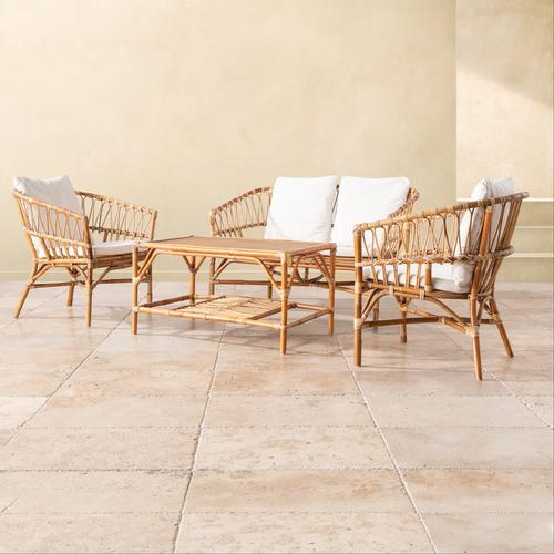  CALIFORNIA BEYAZ OTURMA SETİ