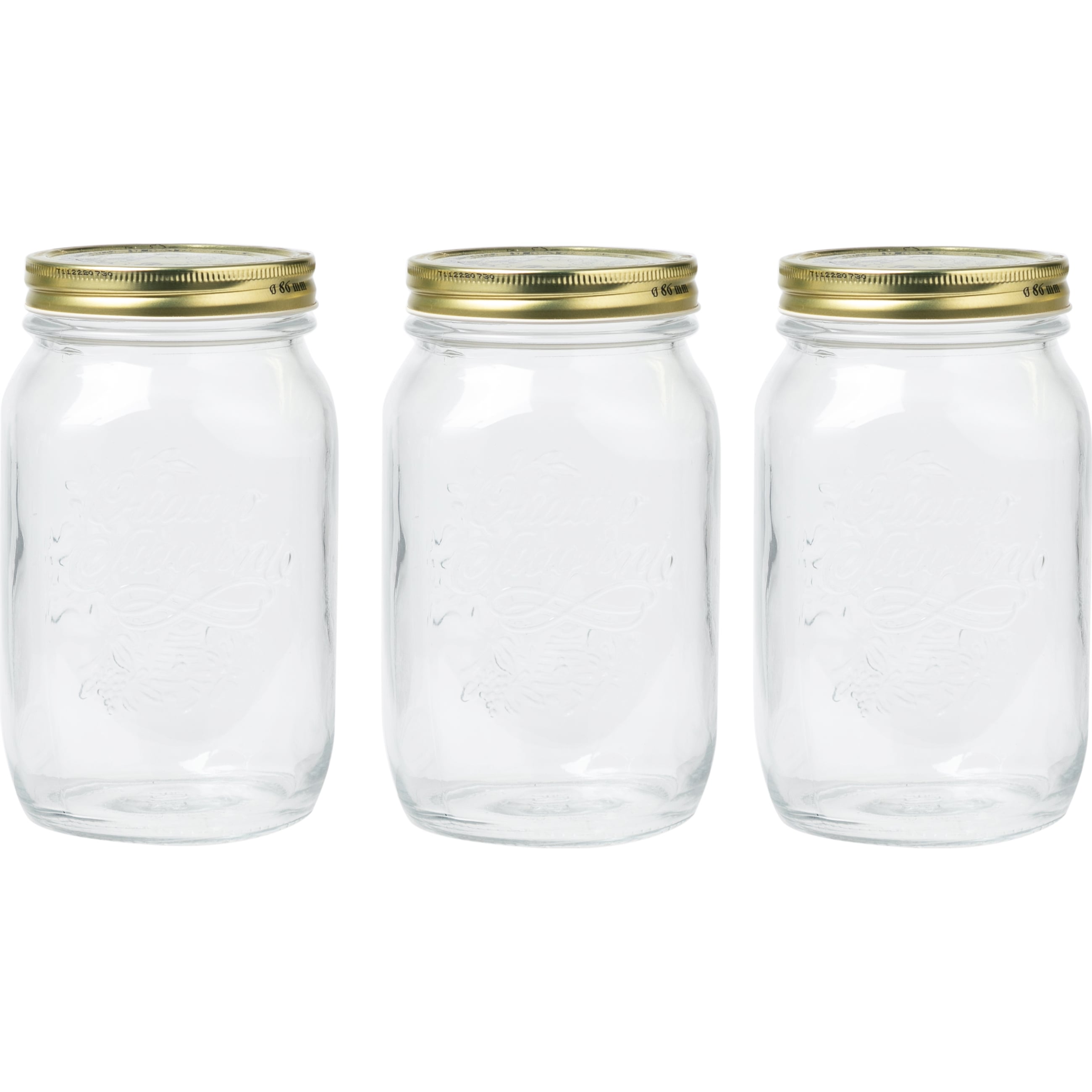 BORMIOLI ROCCO 3'LÜ KAVANOZ SET 1LT