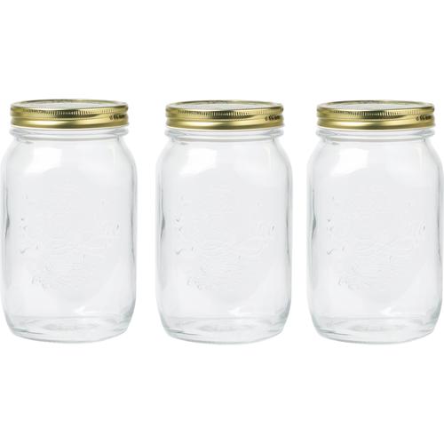  BORMIOLI ROCCO 3'LÜ KAVANOZ SET 1LT