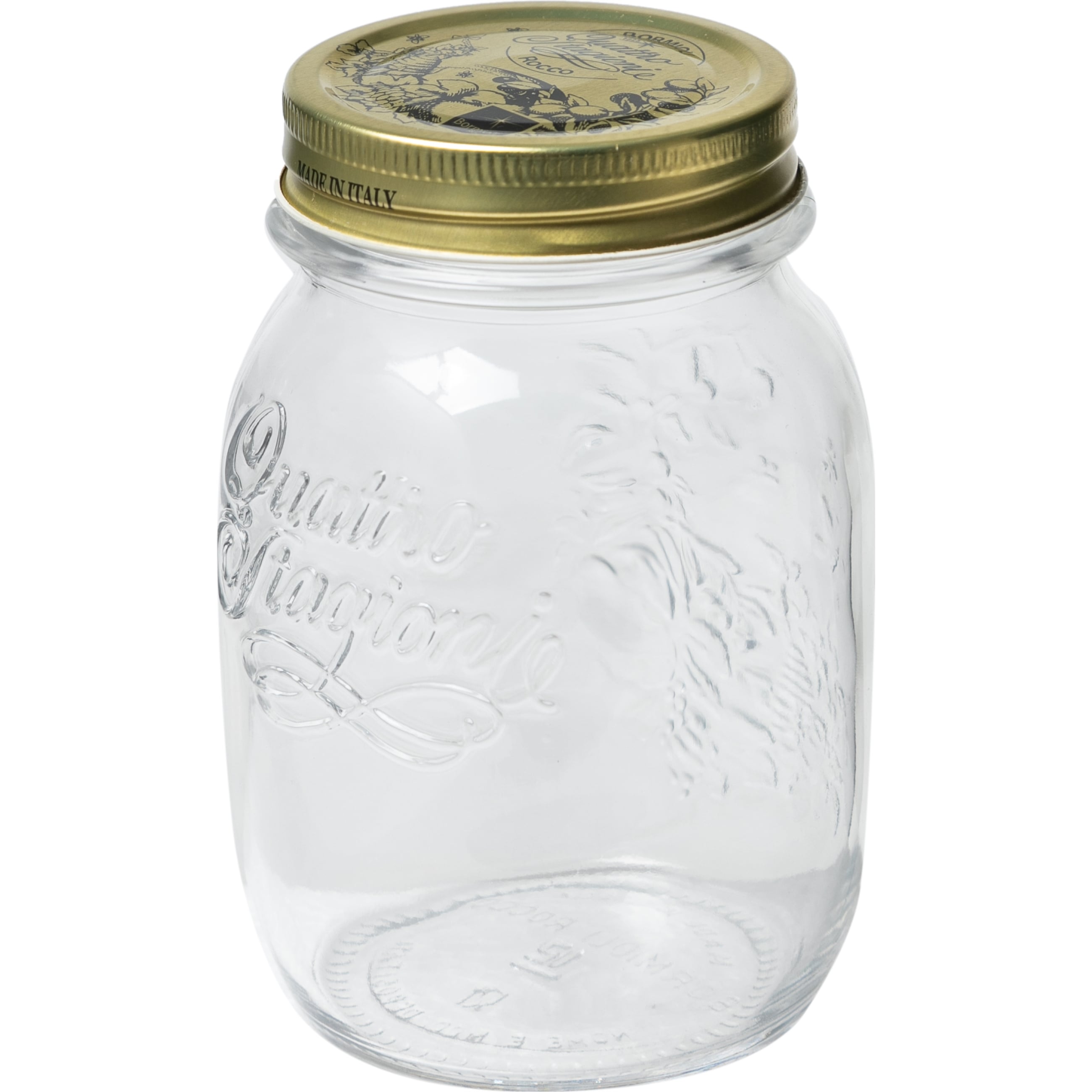 BORMIOLI ROCCO 4'LÜ KAVANOZ SETİ 0,5LT