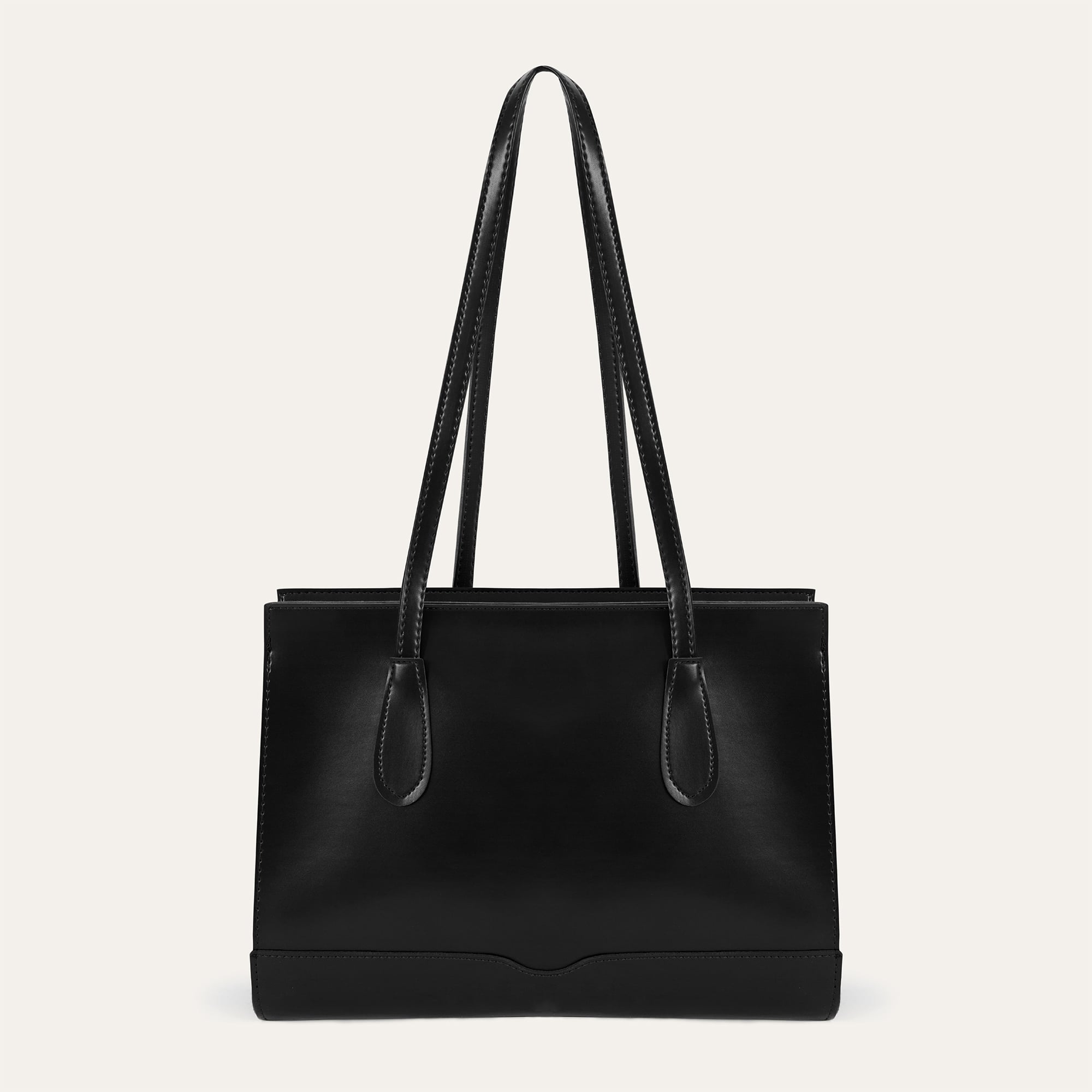 DERİ GÖRÜNÜMLÜ BÜYÜK TOTE ÇANTA