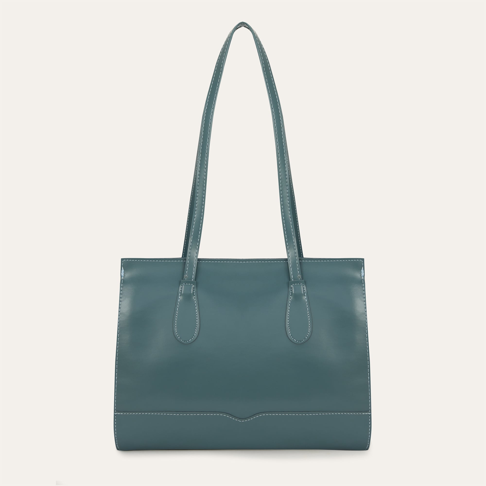 DERİ GÖRÜNÜMLÜ BÜYÜK TOTE ÇANTA