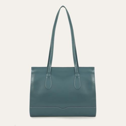 DERİ GÖRÜNÜMLÜ BÜYÜK TOTE ÇANTA