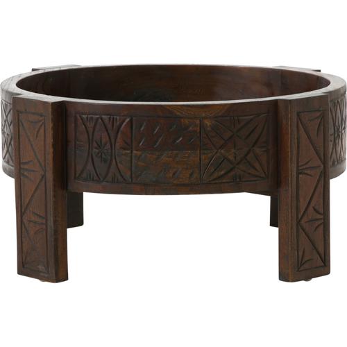 GUSTAVIA KAHVE SEHPASI KAHVERENGİ