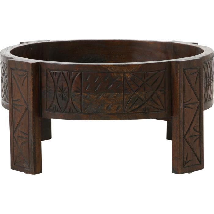 GUSTAVIA KAHVE SEHPASI KAHVERENGİ