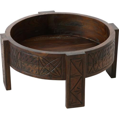 GUSTAVIA KAHVE SEHPASI KAHVERENGİ