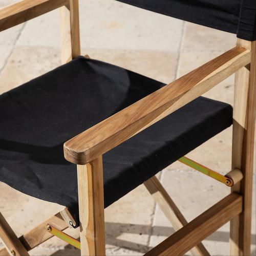  KEA DIRECTOR SANDALYESİ SİYAH