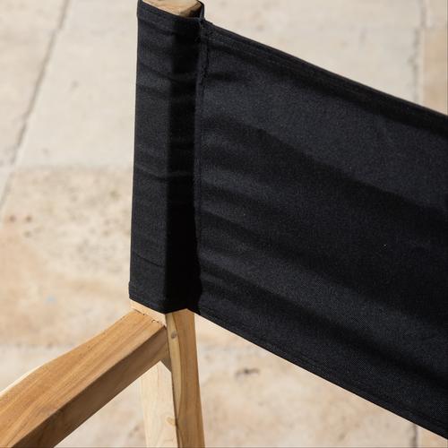  KEA DIRECTOR SANDALYESİ SİYAH