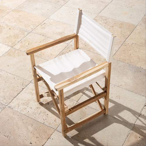  KEA DIRECTOR SANDALYESİ BEYAZ