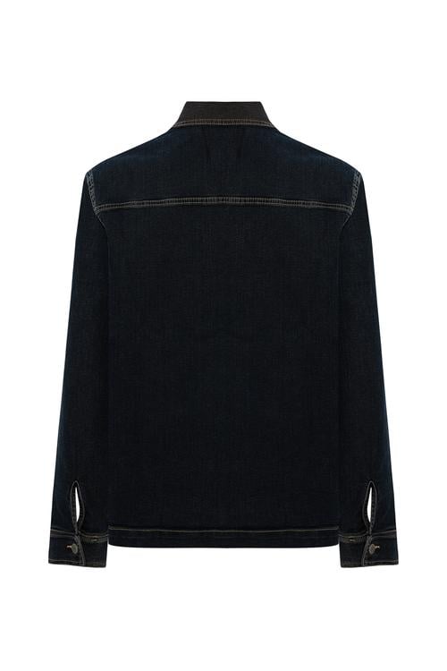  ÇOK CEPLİ JEAN CEKET