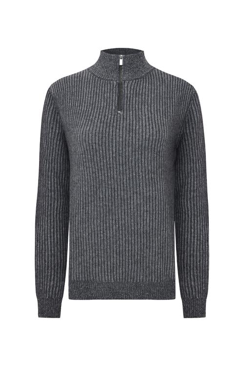  FERMUARLI DİK YAKA KAZAK