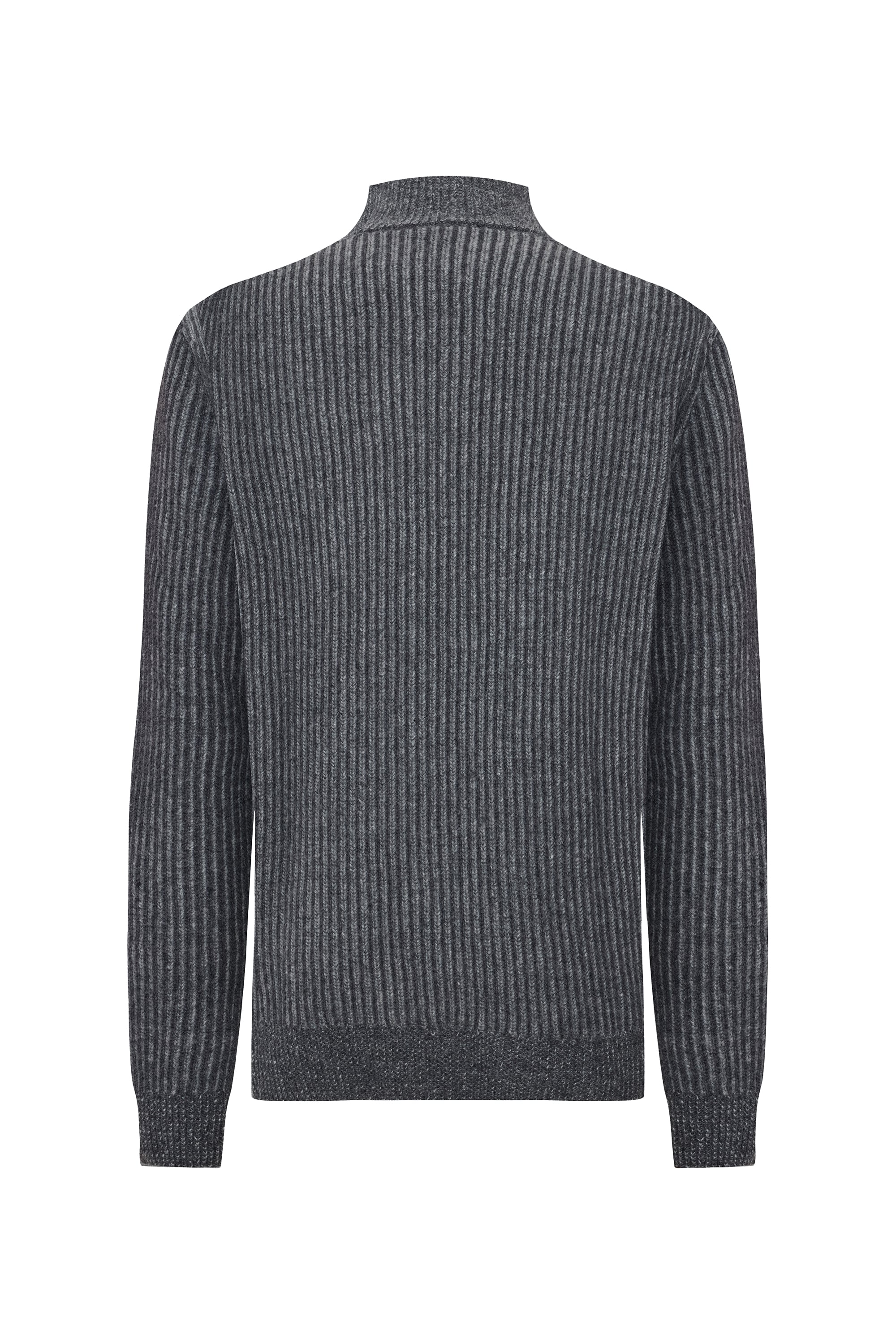 FERMUARLI DİK YAKA KAZAK